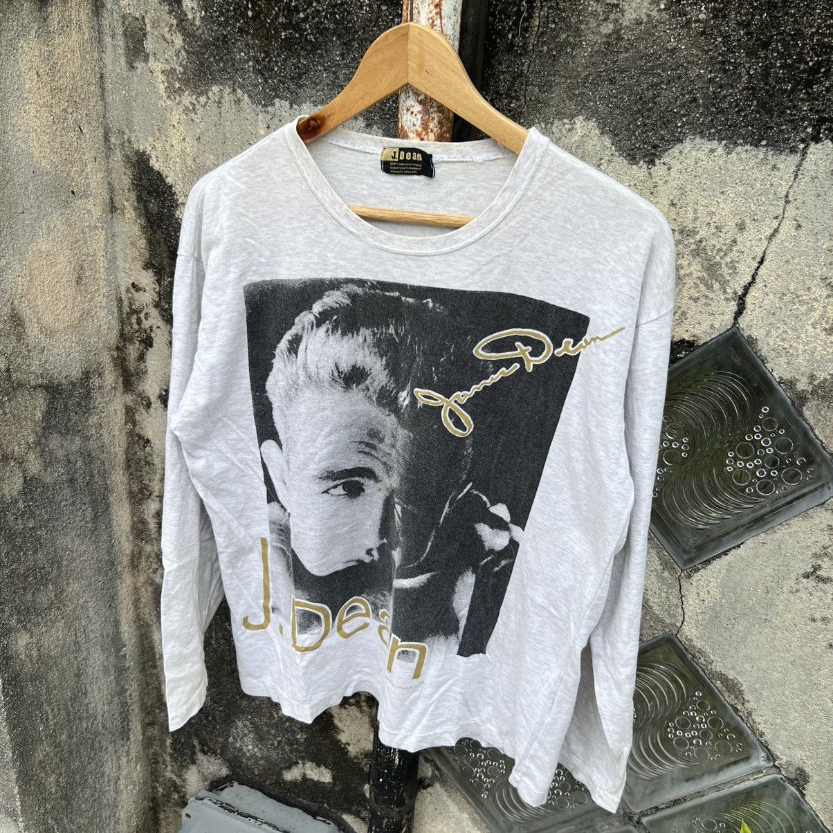 Vintage “VINTAGE” 1991 JAMES DEAN LONG SLEEVE TEE Size US M / EU 48-50 / 2 - 2 Thumbnail