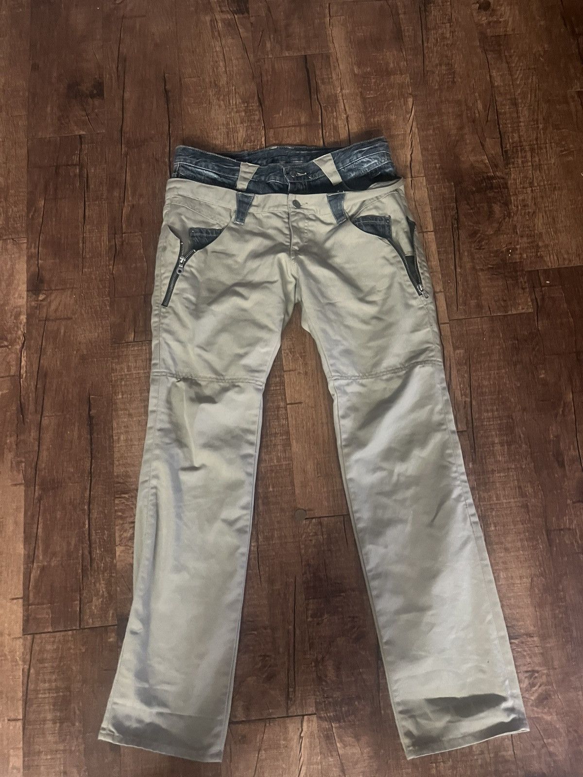 Japanese Brand × PPFM PPFM “ALL ROADS LEAD TO ROCK” Series jeans Size US 32 / EU 48 - 1 Thumbnail