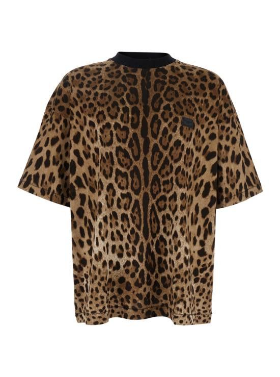 Dolce & Gabbana DOLCE & GABBANA Men Tops G8SH6TFS78SHY13M Brown Size US M / EU 48-50 / 2 - 1 Thumbnail