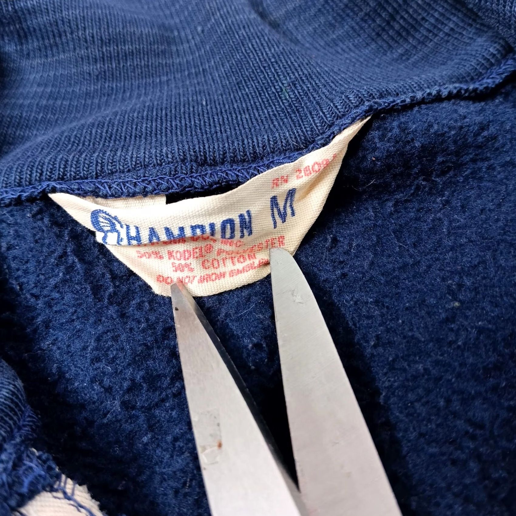 Champion VINTAGE Champion Running Man Sweatshirt M Men Zip Blue 60s Gym Class Athletic True Vintage City? Size US M / EU 48-50 / 2 - 4 Thumbnail