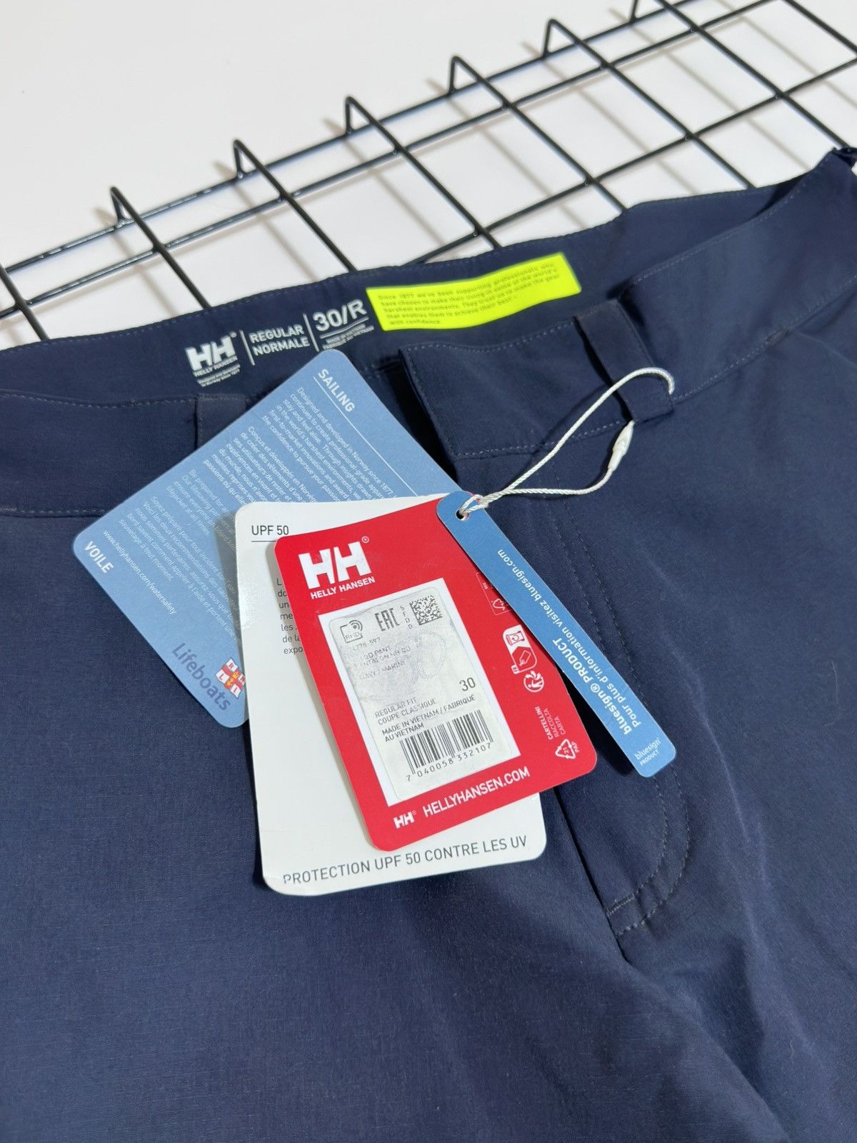 Helly Hansen Helly Hansen Crew Softshell Sailing Pants Navy - Size 30/R Size US 30 / EU 46 - 4 Thumbnail