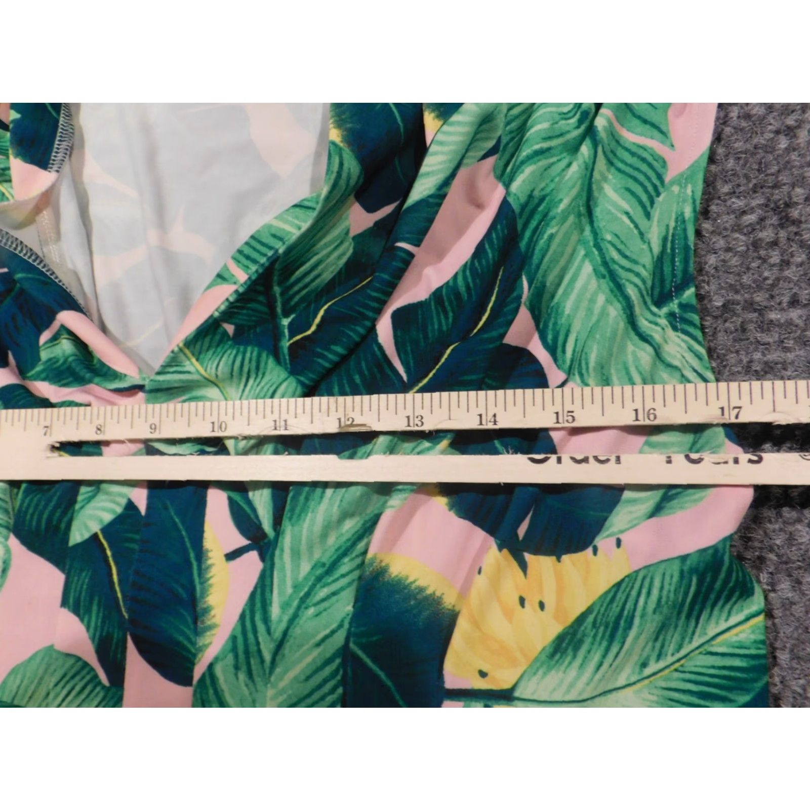 Vintage Catherine Malandrino Womens Blouse L Green Floral Sleeveless Crew Neck Pullover Casual Regular Polyester Artsy Basic style American Womens, Size L Size L / US 10 / IT 46 - 5 Thumbnail