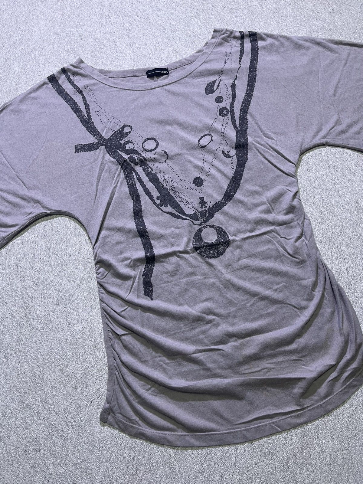 Hysteric Glamour Y2K COUPS short sleeve tshirt Size S / US 4 / IT 40 - 2 Thumbnail