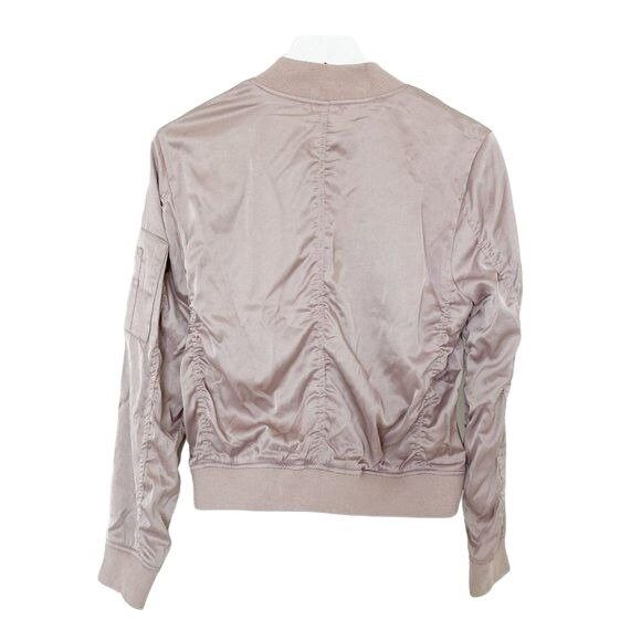 Lucky Brand Lucky Brand Dusty Pink Lightweight Bomber Jacket Size S / US 4 / IT 40 - 2 Thumbnail