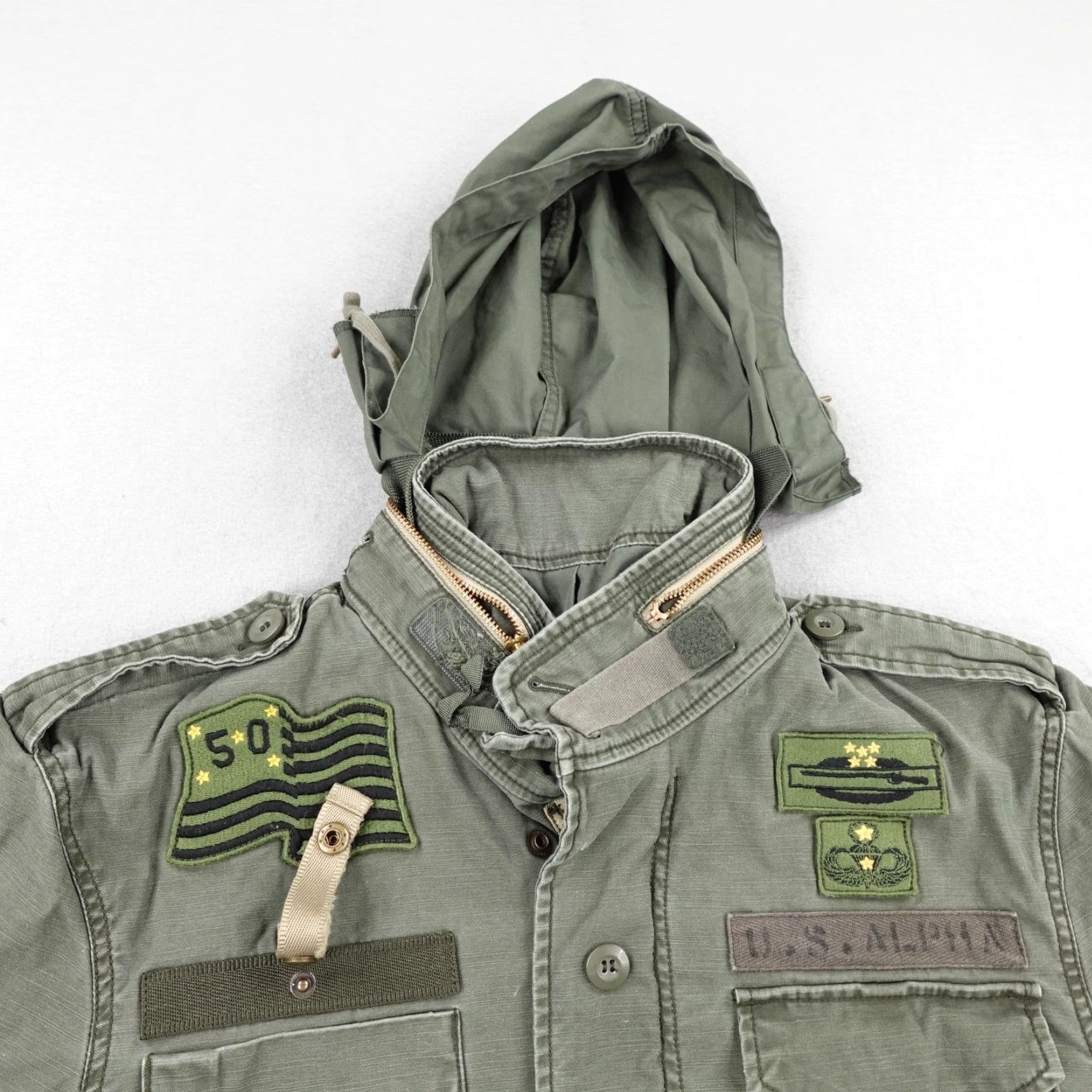 Alpha Industries Alpha Industries Medium 50th Anniversary OG-107 Sateen Cold Weather Field Coat M Size US M / EU 48-50 / 2 - 2 Thumbnail