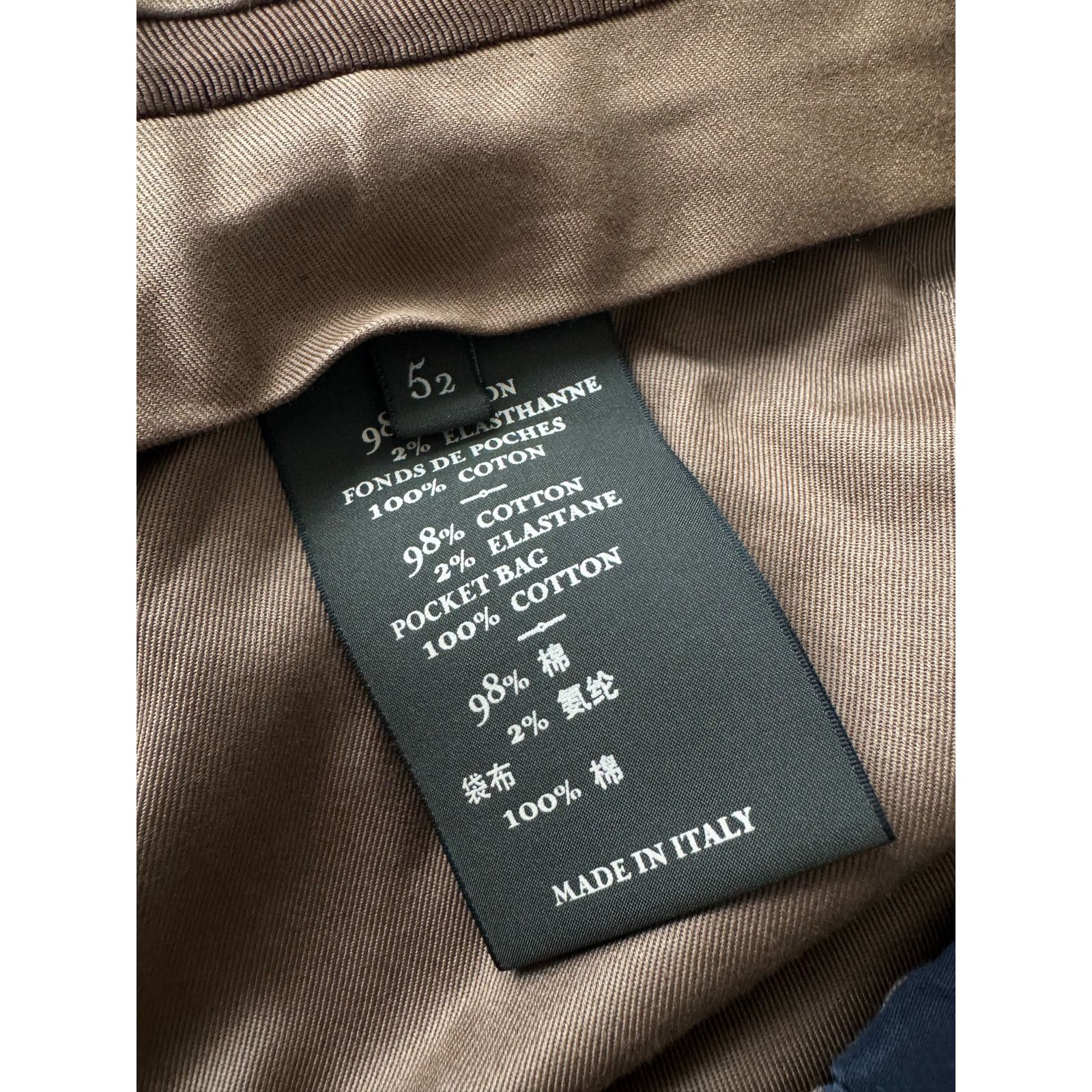 Berluti × Haider Ackermann Berluti Alessandro Cotton Tailored Navy Trousers Size US 36 / EU 52 - 6 Thumbnail