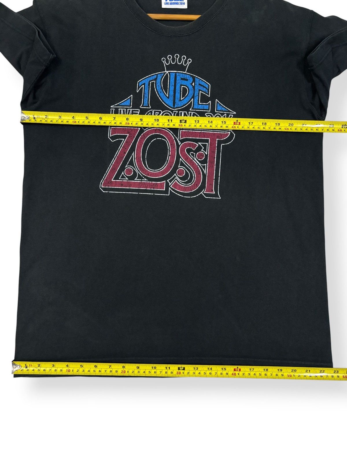 Band Tees Japanese Band TUBE Live Around 2014 ZOST Tour T-shirt Size US L / EU 52-54 / 3 - 13 Thumbnail