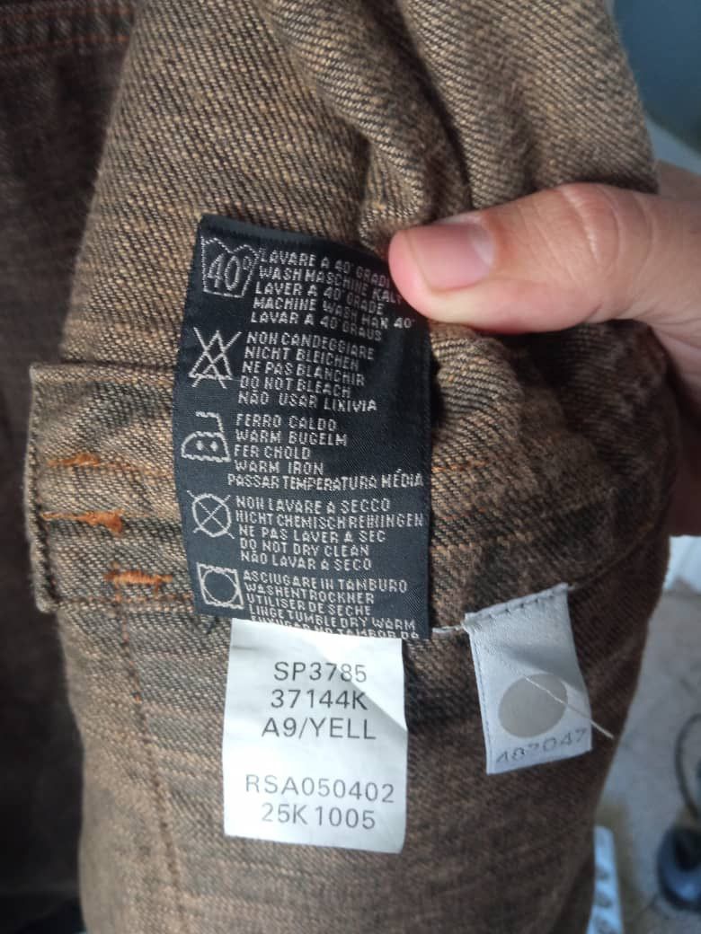 Stone Island 90s Vintage Stone Island Logo Denim Jacket Size US L / EU 52-54 / 3 - 6 Thumbnail