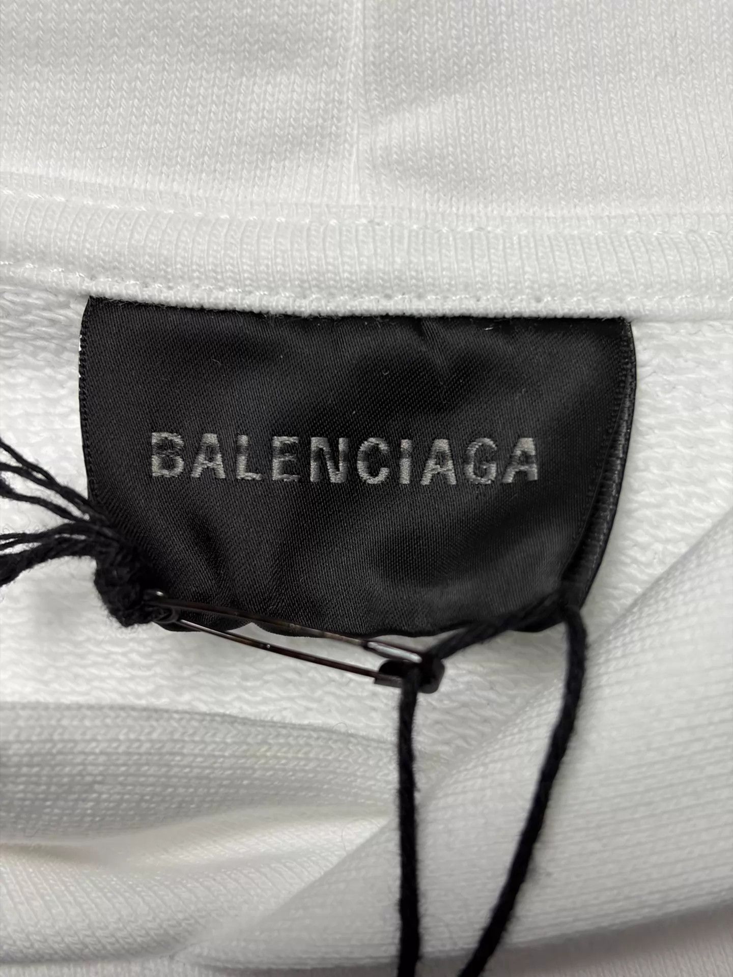 Balenciaga Balenciaga White Hoodie XS Size XS / US 0-2 / IT 36-38 - 3 Thumbnail