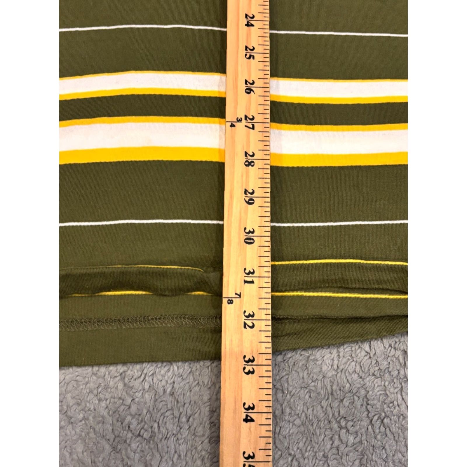 Ecko Unltd. VINTAGE Ecko Unltd. Striped Polo Shirt Mens XL Green Hip Hop Shirt Size US XL / EU 56 / 4 - 4 Thumbnail
