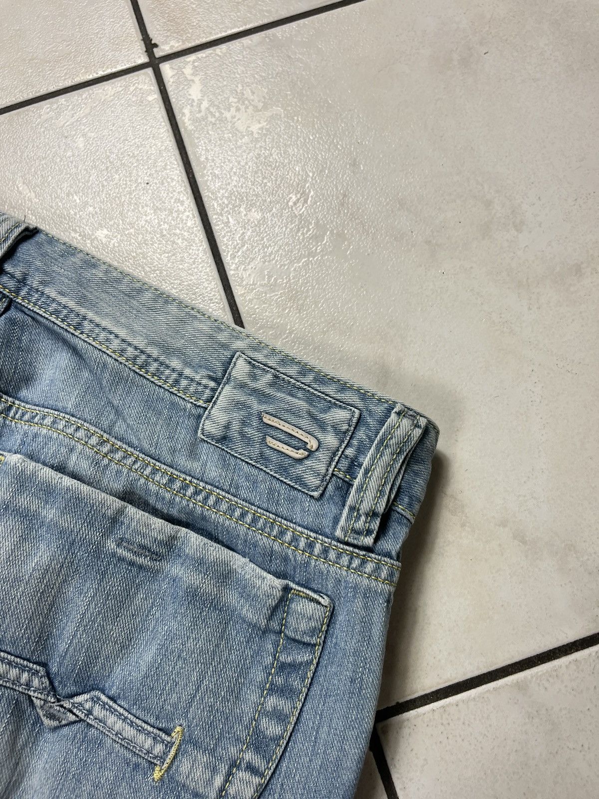 Diesel × Vintage Vintage y2k diesel Rolan baggy wide jeans denim pants washed Size US 34 / EU 50 - 20 Thumbnail