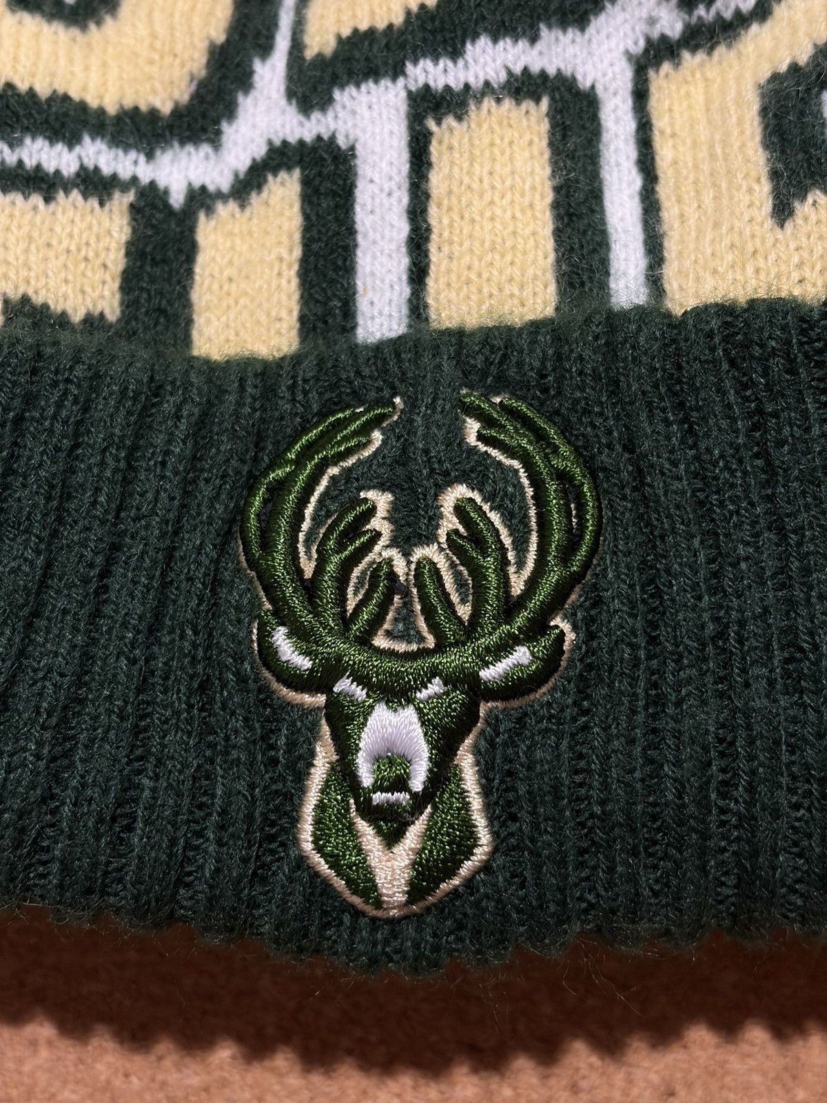 47 Brand Milwaukee Bucks Hat Beanie NBA Basketball '47 Fear The Deer Size ONE SIZE - 3 Thumbnail