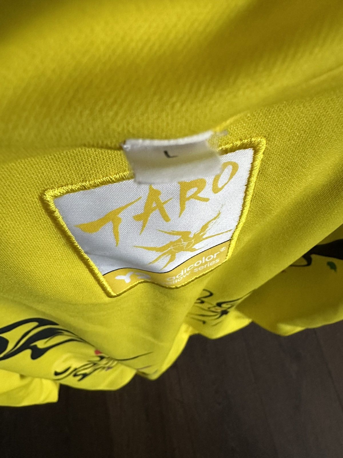 ADIDAS Y2 ADICOLOR TARO OKAMOTO RARE ZIP UP JACKET YELLOW
