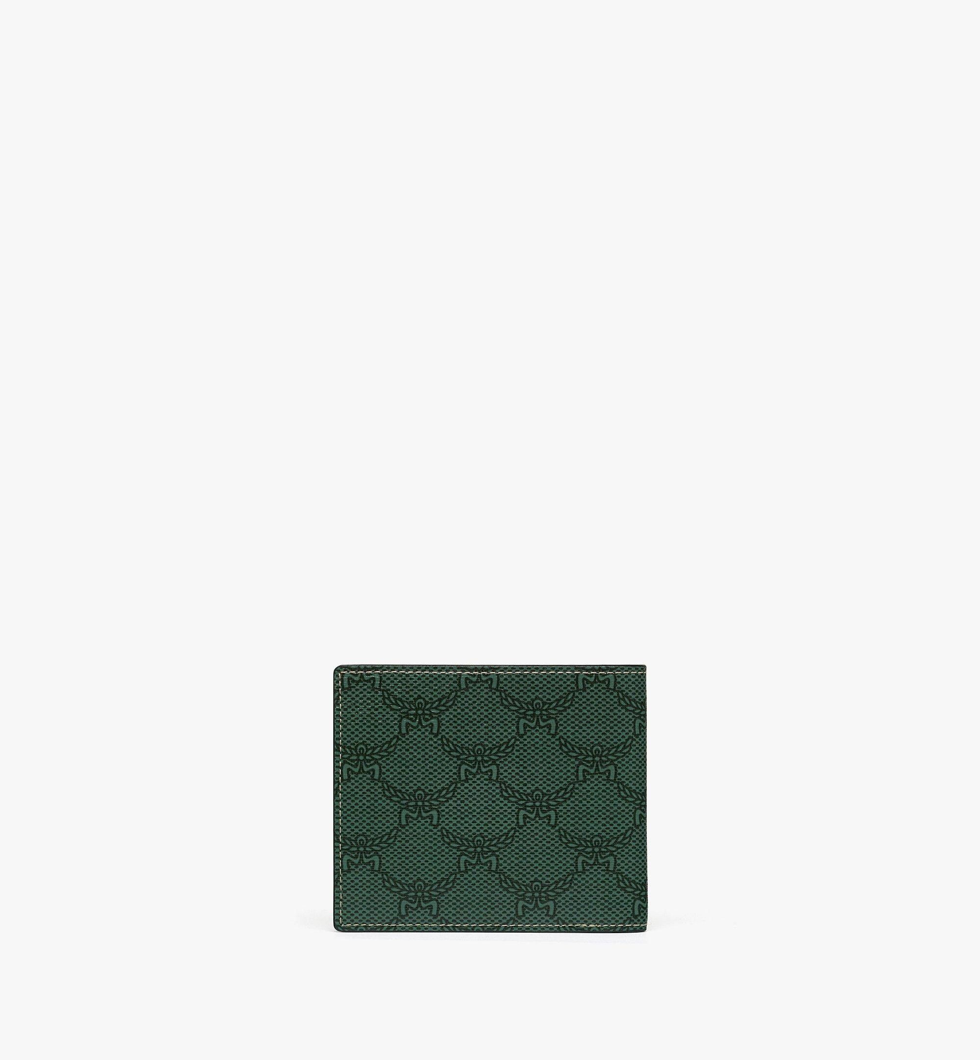 MCM o1mt1gz0225 Size: OS / Small Fold Wallet in Green Size ONE SIZE - 3 Thumbnail