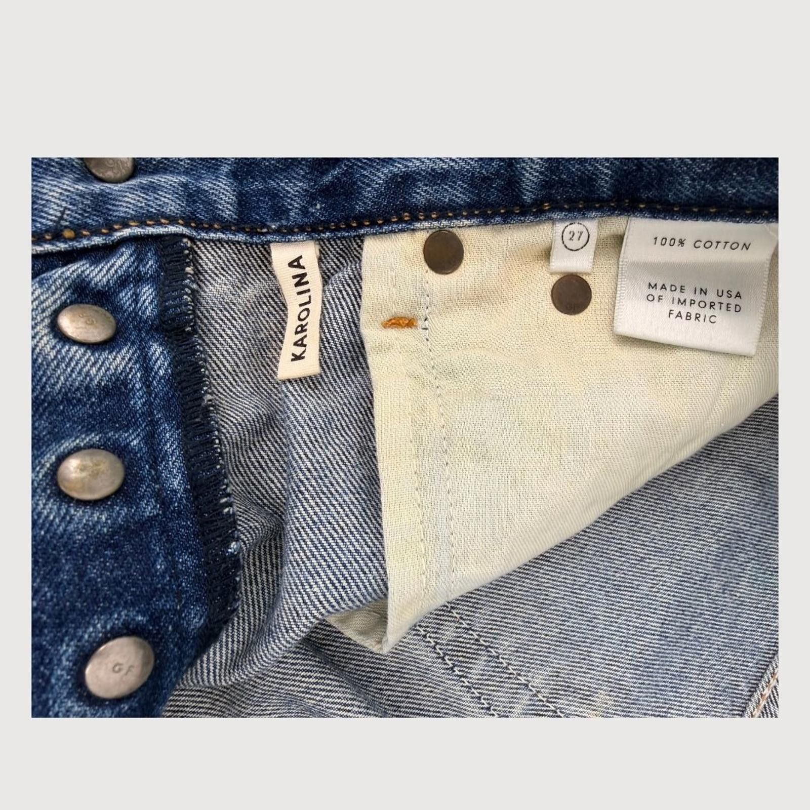 Other GRLFRND Karolina High Rise Straight Leg Jean Size 27 Size 27" / US 4 / IT 40 - 4 Thumbnail