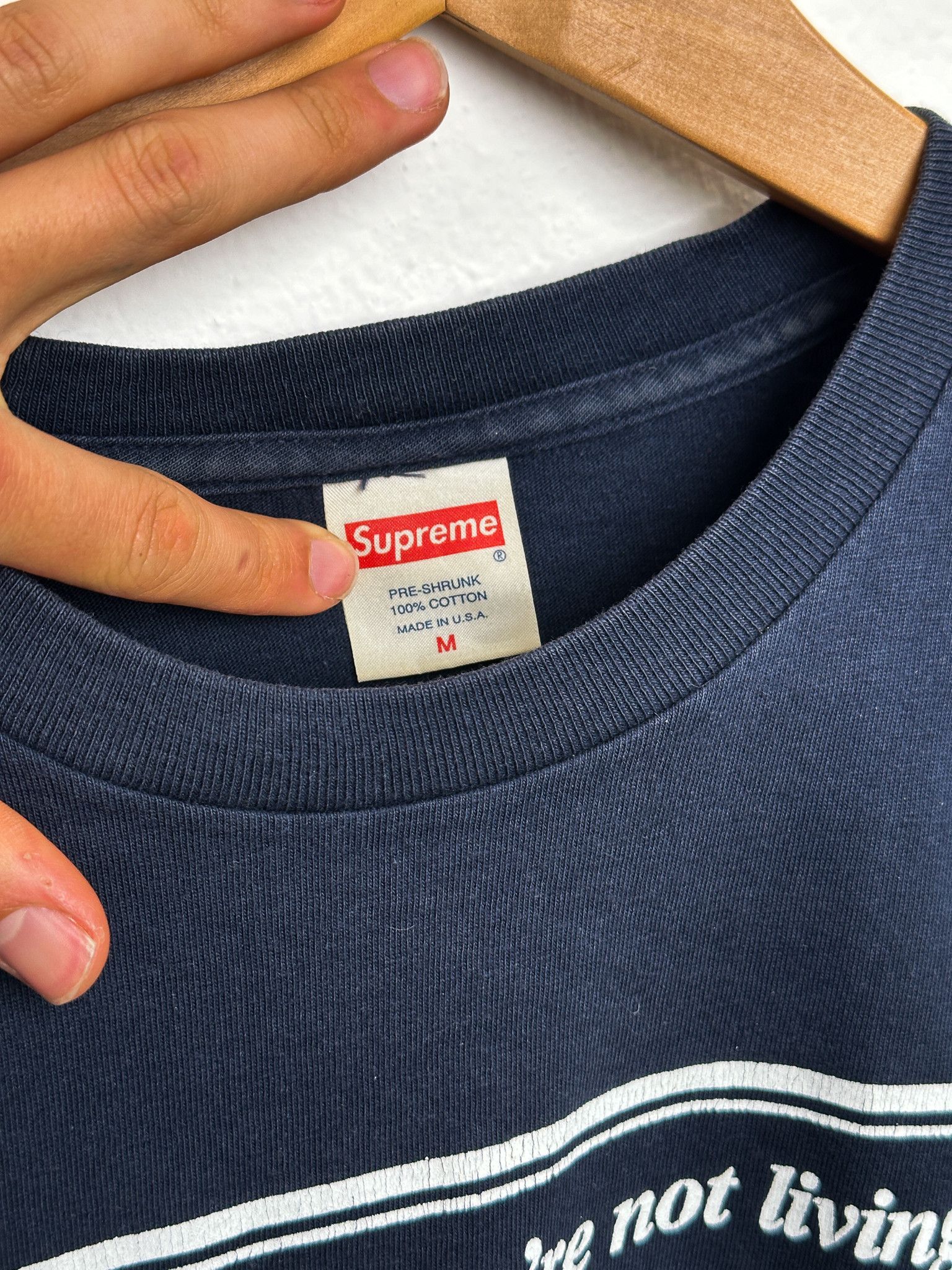 Supreme living tee hotsell
