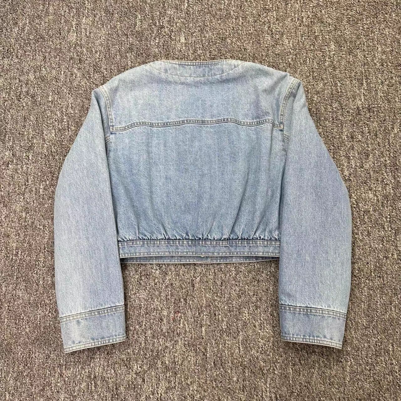 Chanel Chanel Blue Quilted Denim Short Jacket K12 Size XS / US 0-2 / IT 36-38 - 2 Thumbnail