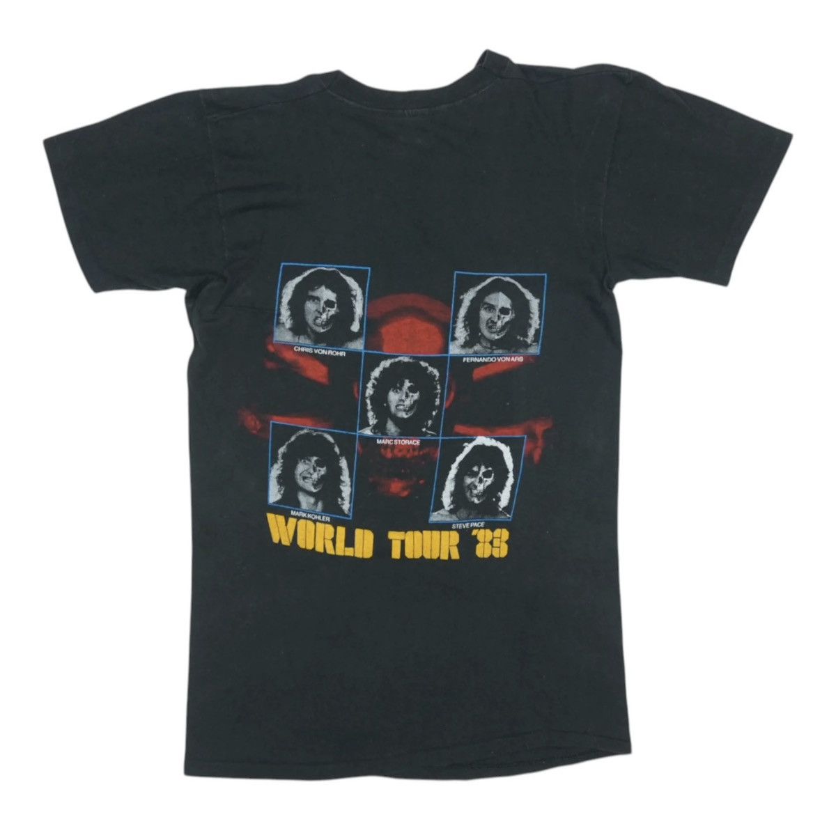 Vintage 1983 Krokus World Tour shirt Size US M / EU 48-50 / 2 - 2 Thumbnail