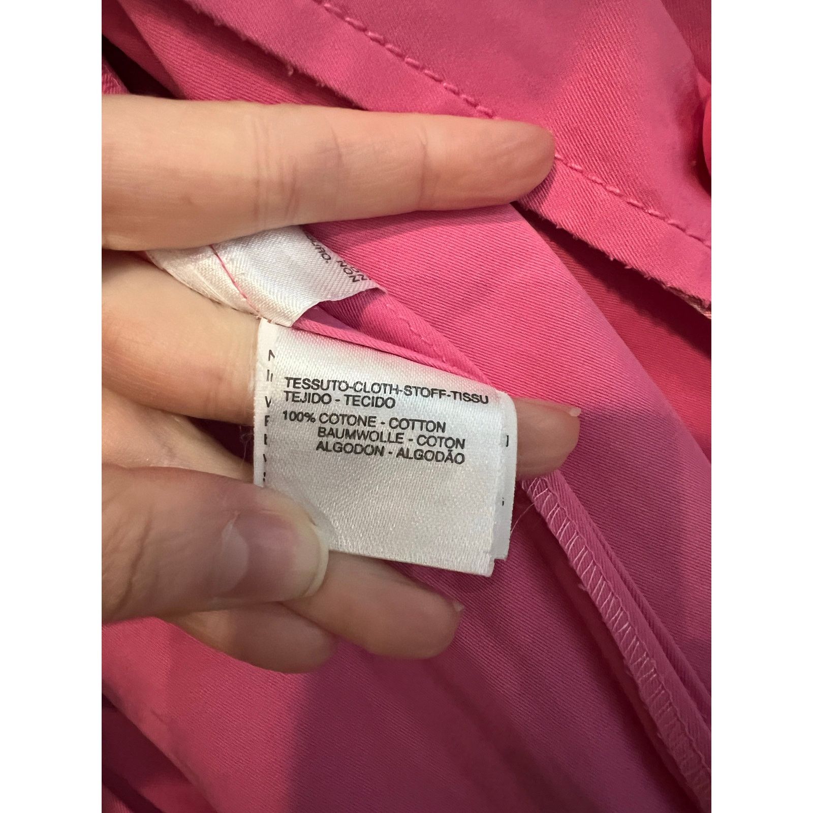 Max Mara Max Mara Weekend Barbie Bubblegum Pink Belted Trench Coat Size M / US 6-8 / IT 42-44 - 8 Thumbnail