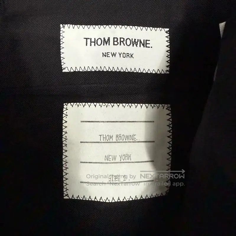 Thom Browne Thom Browne Black Polyester Casual Pants . Size US 38 / EU 54 - 3 Thumbnail