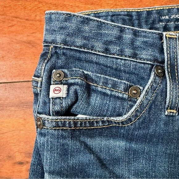 AG Adriano Goldschmied Adriano Goldschmied The Jodi Crop High Rise Jeans Sz 28 Size 28" / US 6 / IT 42 - 5 Thumbnail