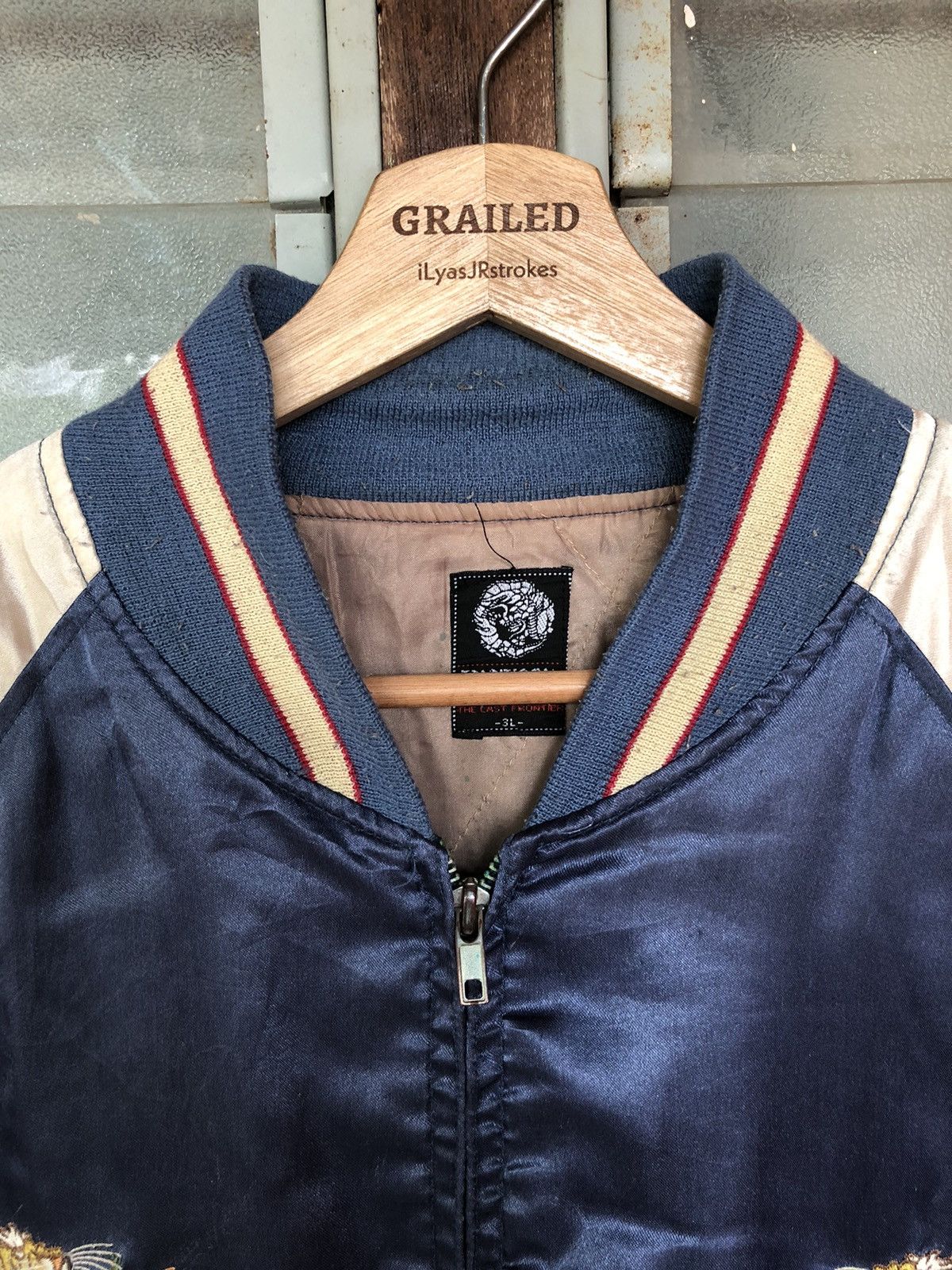 Vintage Vintage Traditional Japanese Toyo Enterprise Sukajan Jacket Size US L / EU 52-54 / 3 - 21 Thumbnail