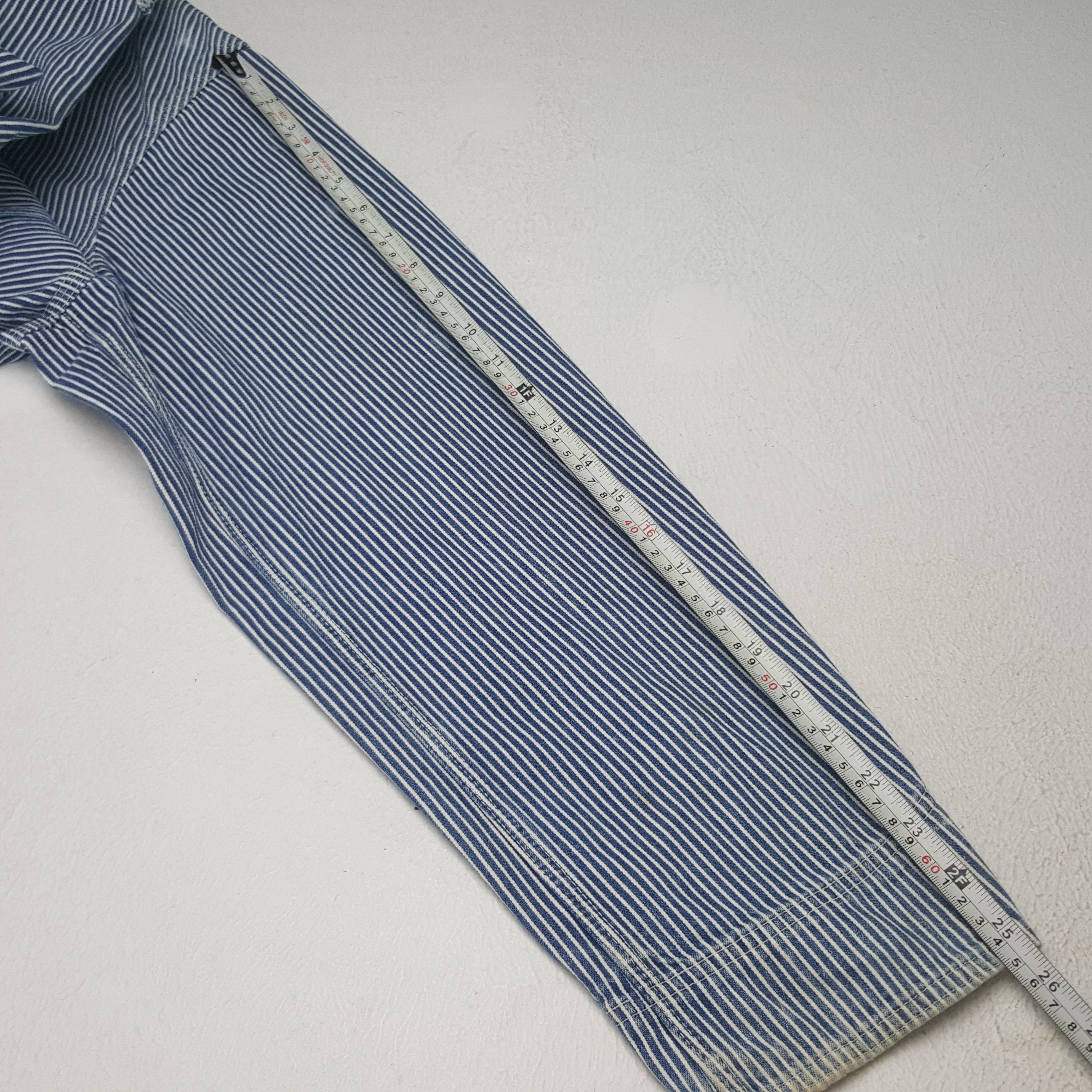 Vintage Vintage Union Made Custom Logo Striped Jacket Size US L / EU 52-54 / 3 - 9 Thumbnail