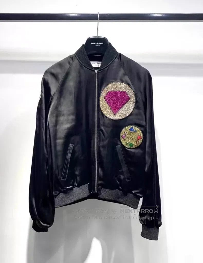 Saint Laurent Paris Saint Laurent Paris Diamond Jacket i Size US S / EU 44-46 / 1 - 1 Thumbnail