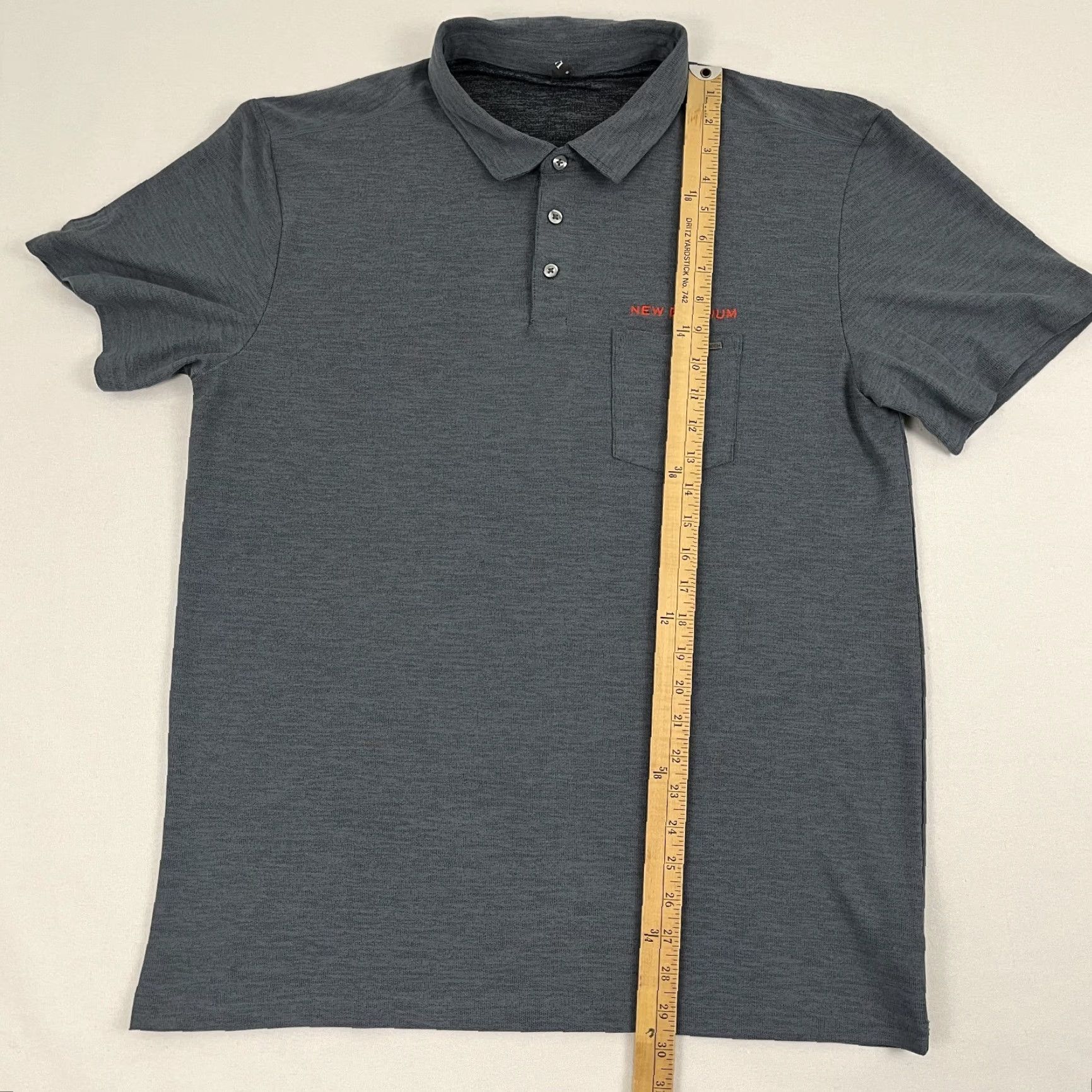 Vuori Vuori Shirt Mens XL Blue New Belgium Brewing Beer Golf Casual Active Size US XL / EU 56 / 4 - 4 Thumbnail