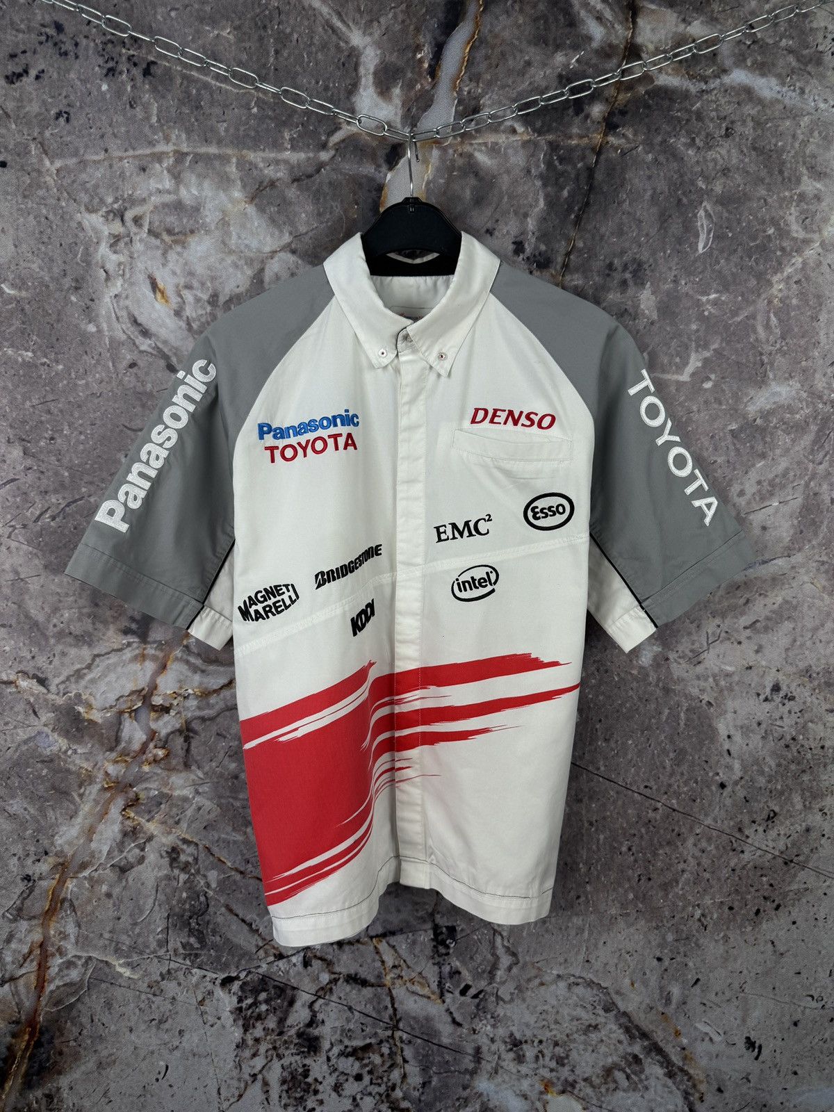 Formula 1 Toyota Panasonic Shirt With Short Sleeves Racing Size Medium Size US M / EU 48-50 / 2 - 1 Thumbnail
