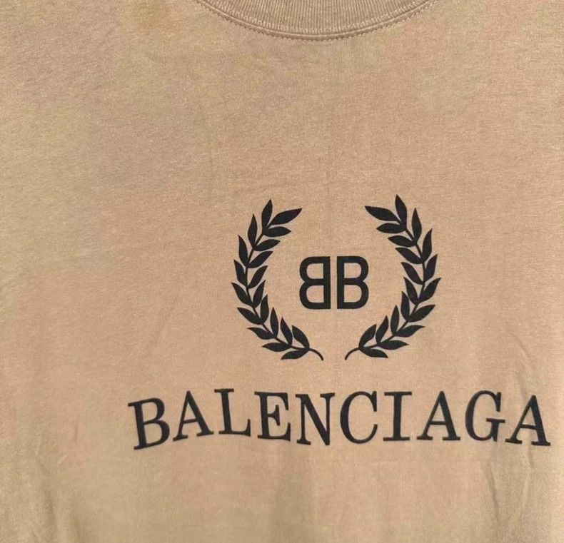 Balenciaga Balenciaga Khaki wheat ear short sleeve Size US L / EU 52-54 / 3 - 3 Thumbnail