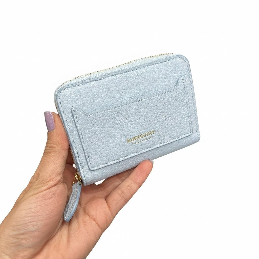 Burberry o1w1db10226 Size: OS / Zip Wallet In Light Blue Size ONE SIZE - 1 Preview