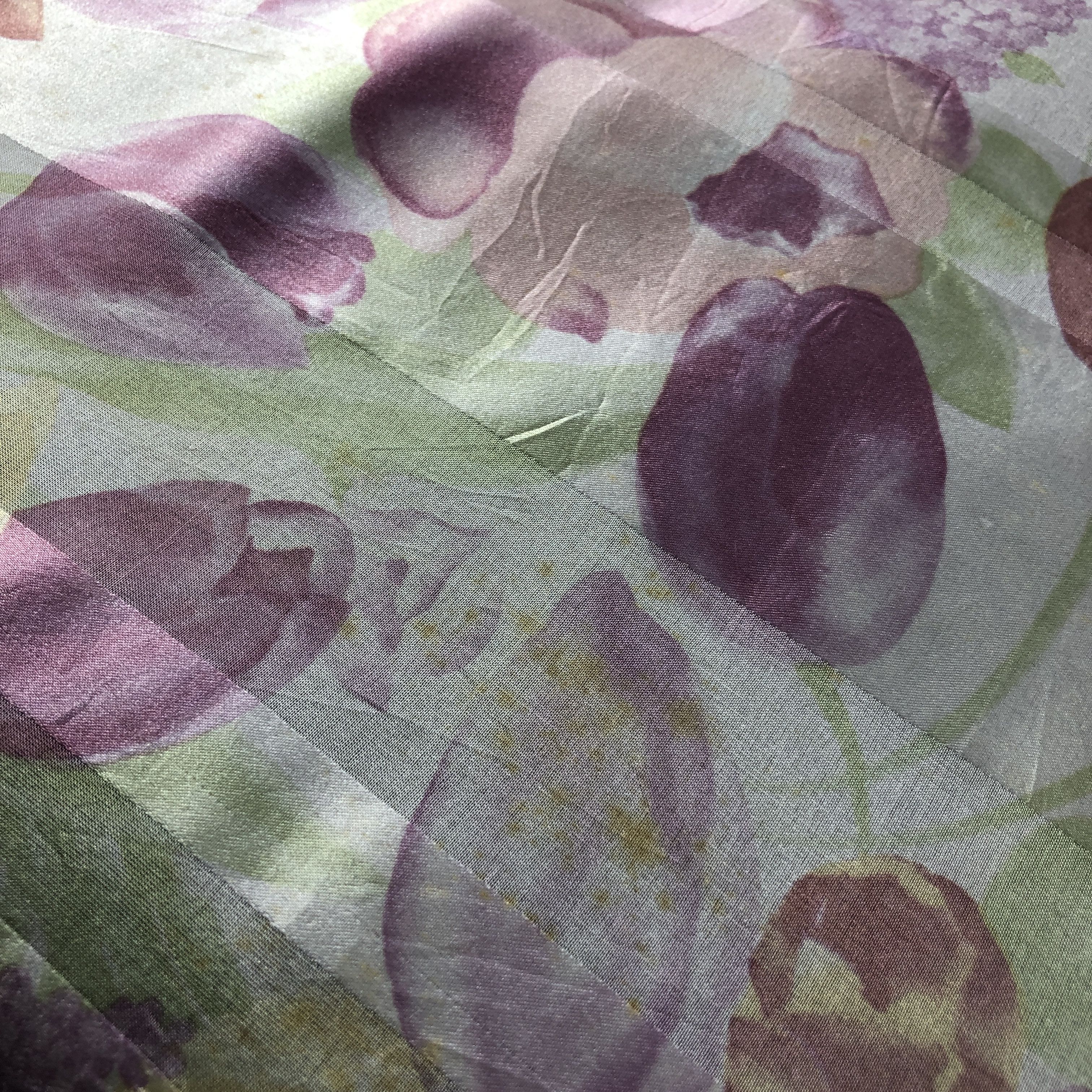 Hardy Amies Hardy Amies Floral Silk Scarf M1079 Size ONE SIZE - 8 Thumbnail