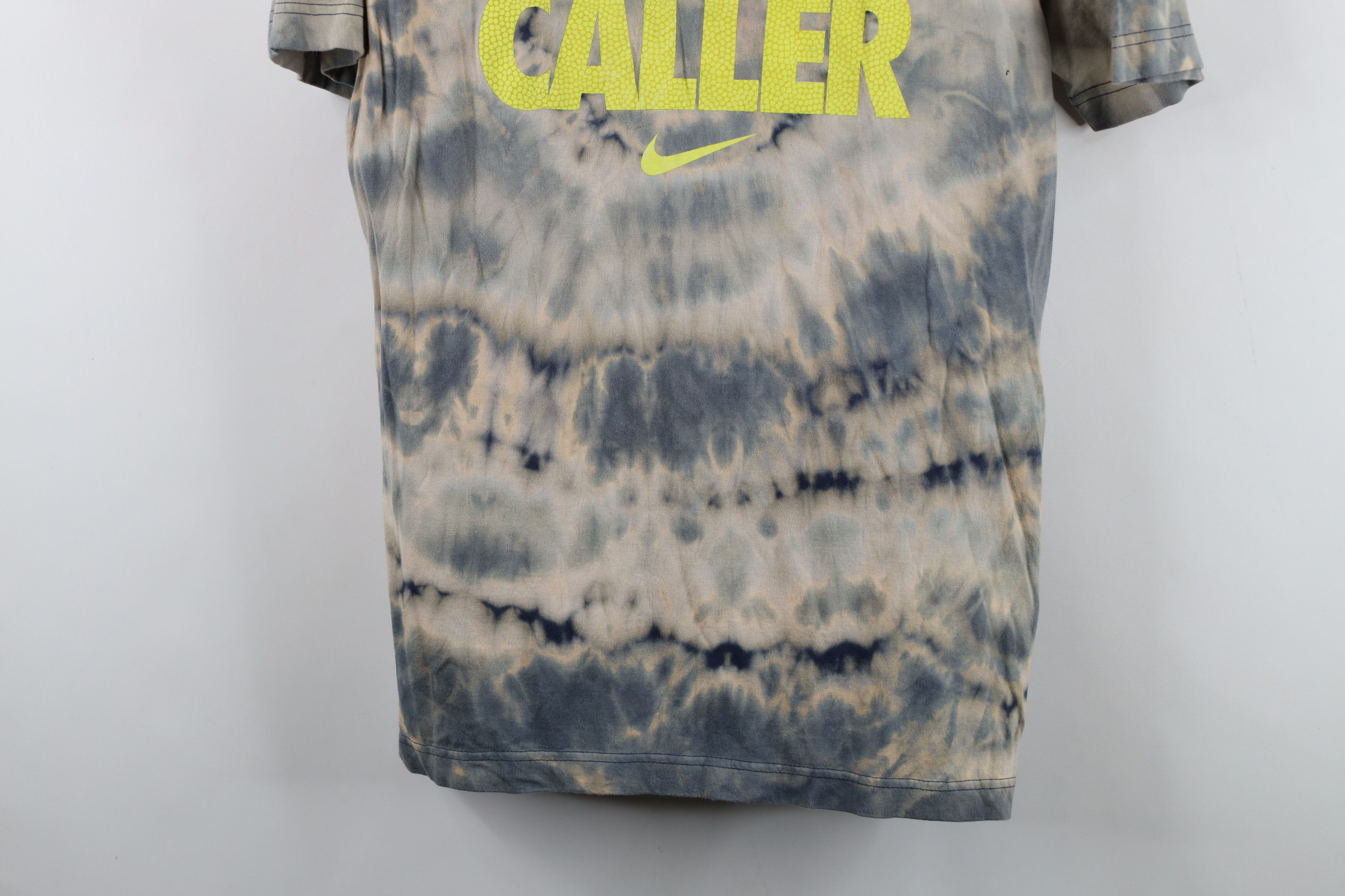 Nike Vintage Y2K Nike Center Swoosh Acid Wash T-Shirt Trippy Size US M / EU 48-50 / 2 - 3 Thumbnail