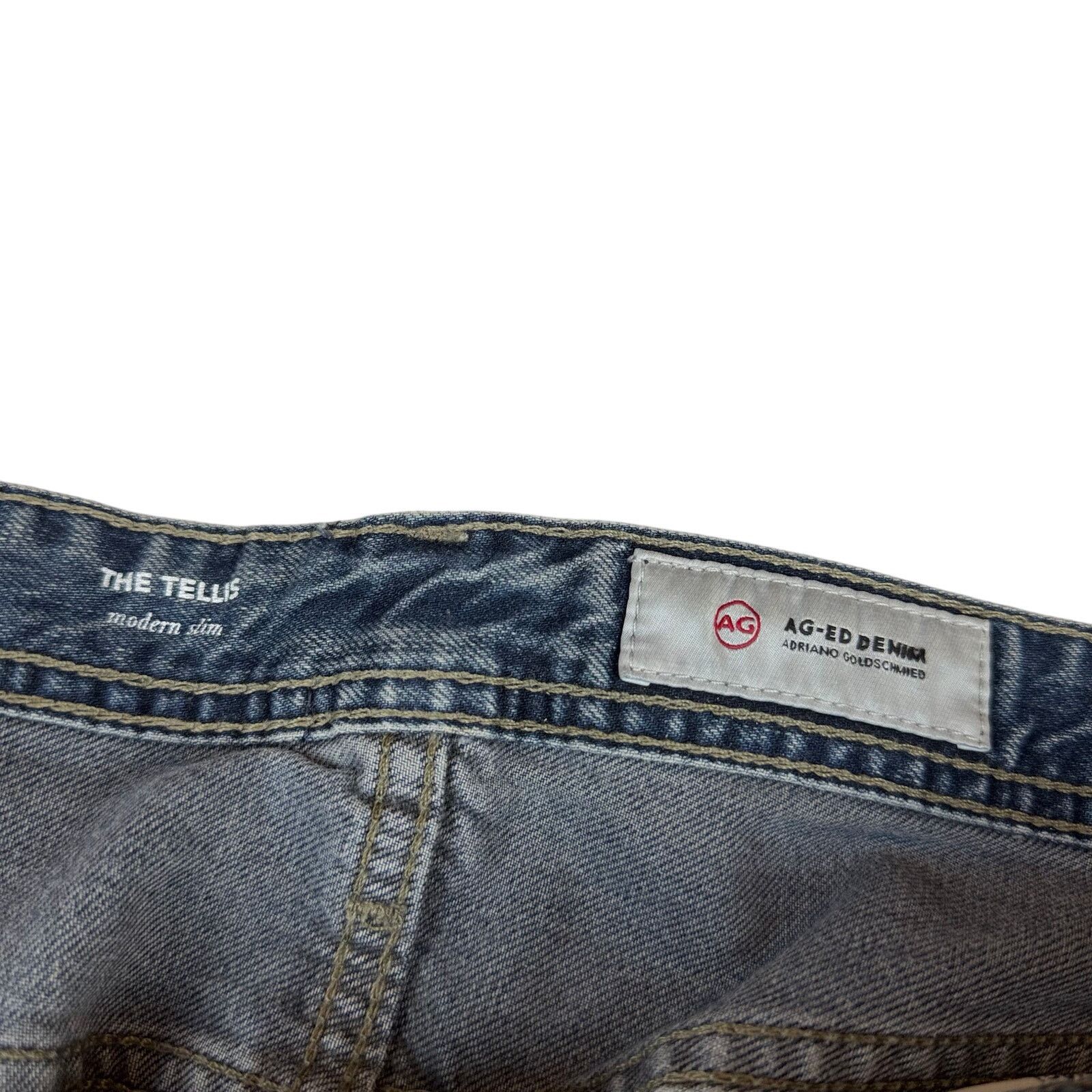 AG Adriano Goldschmied AG Tellis Slim Fit Jeans - Size 32 Size US 32 / EU 48 - 5 Thumbnail
