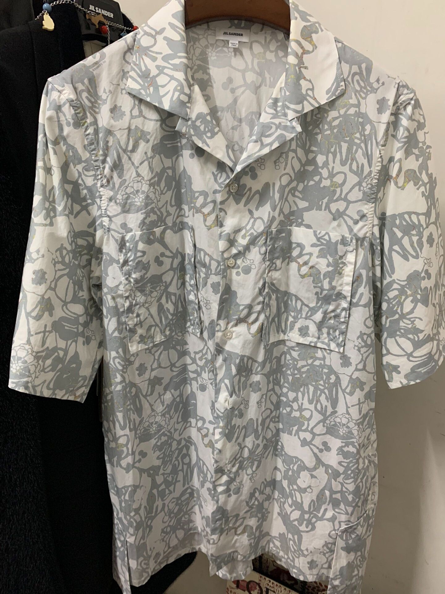 Jil Sander Jil Sander SS13 Artist Collaboration Shirt Size US XXS / EU 40 - 1 Thumbnail