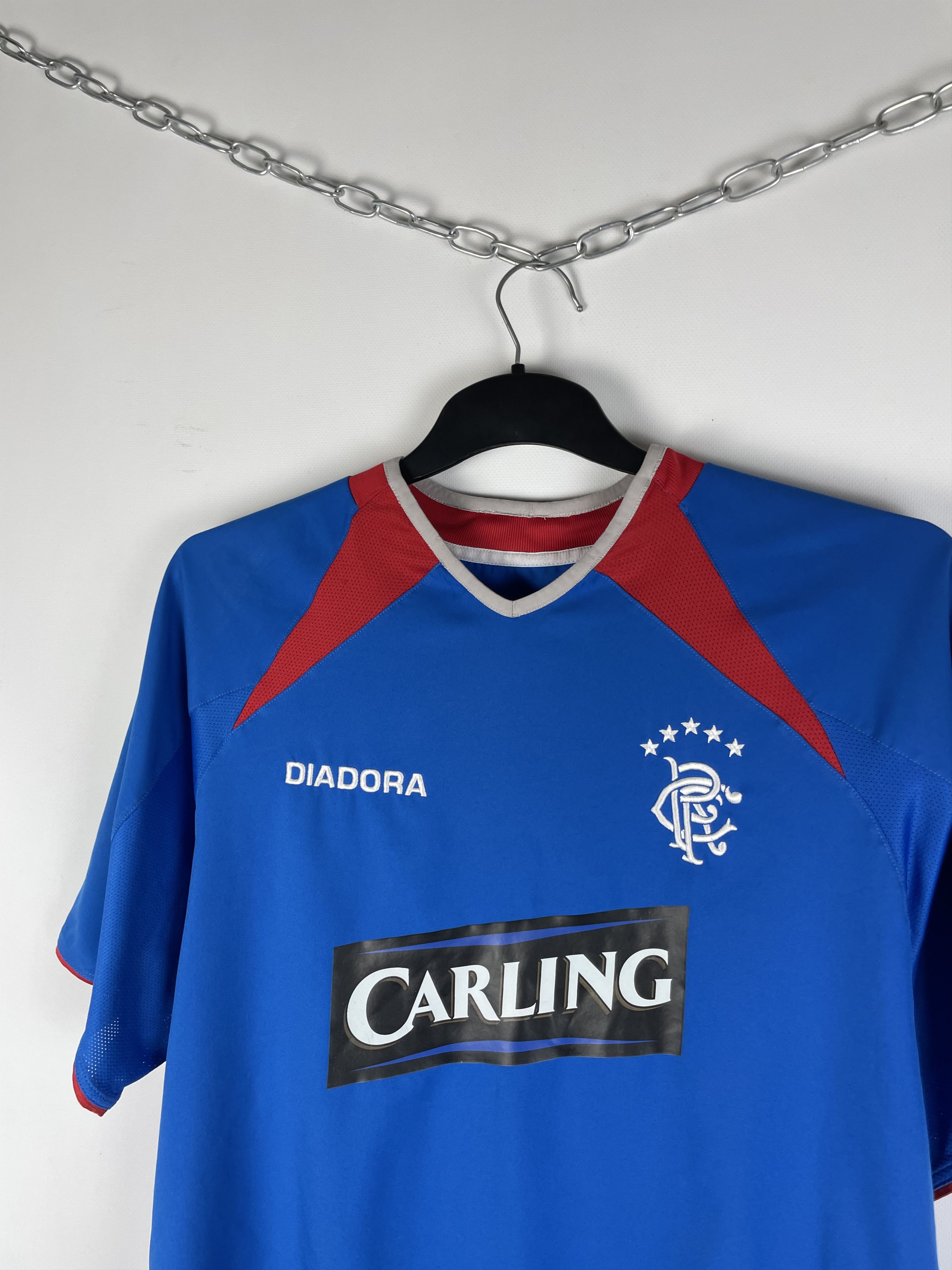 Diadora Rangers Diadora Football Away Jersey Size US L / EU 52-54 / 3 - 4 Thumbnail