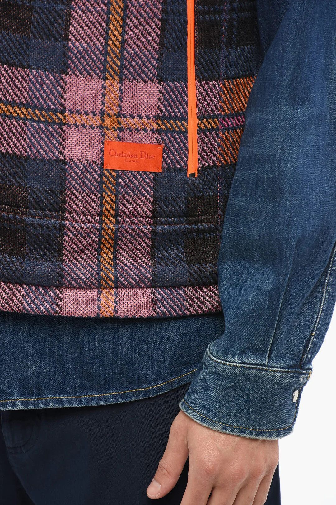 Dior × ERL og1mm0326 Linen-Blend Gilet in Multicolor Size US L / EU 52-54 / 3 - 3 Thumbnail