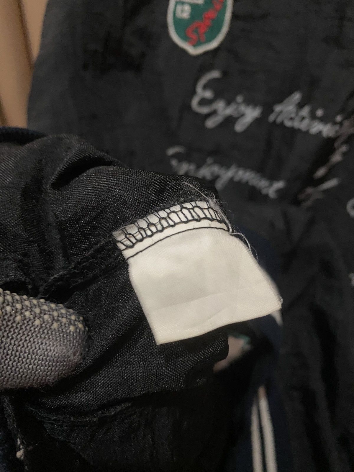 Vintage LOLD Anthony Jacket-Flyer’s Black Bomber Jacket Embroidered Size US M / EU 48-50 / 2 - 8 Thumbnail