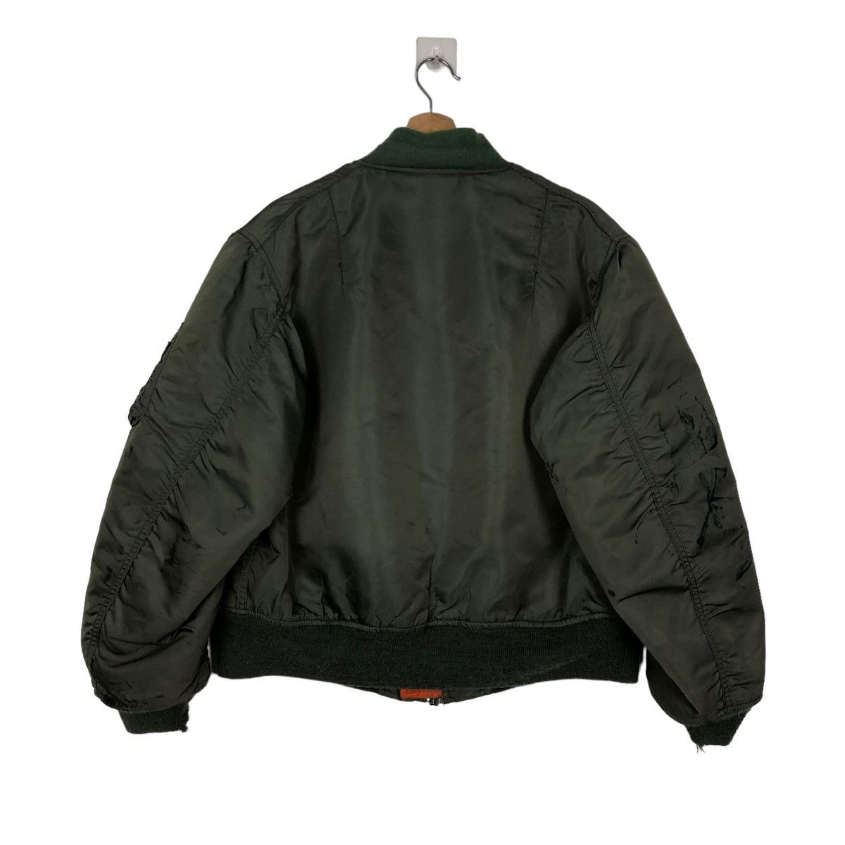Alpha Industries 🔥VINTAGE MA-1 BOMBER JACKET REVERSIBLE APLHA INDUSTRIES USA Size US M / EU 48-50 / 2 - 7 Thumbnail