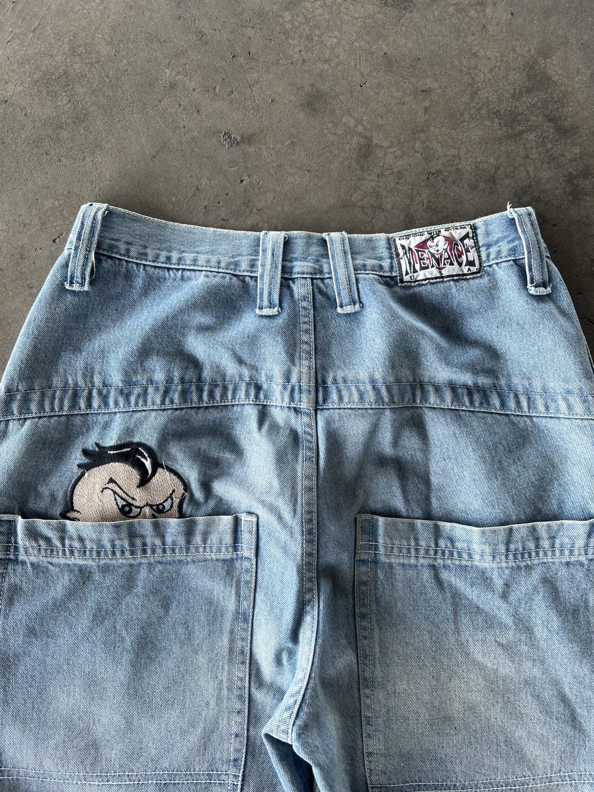 JNCO SOLD ❌ || 90s Menance Baggy Jeans Size US 32 / EU 48 - 2 Thumbnail