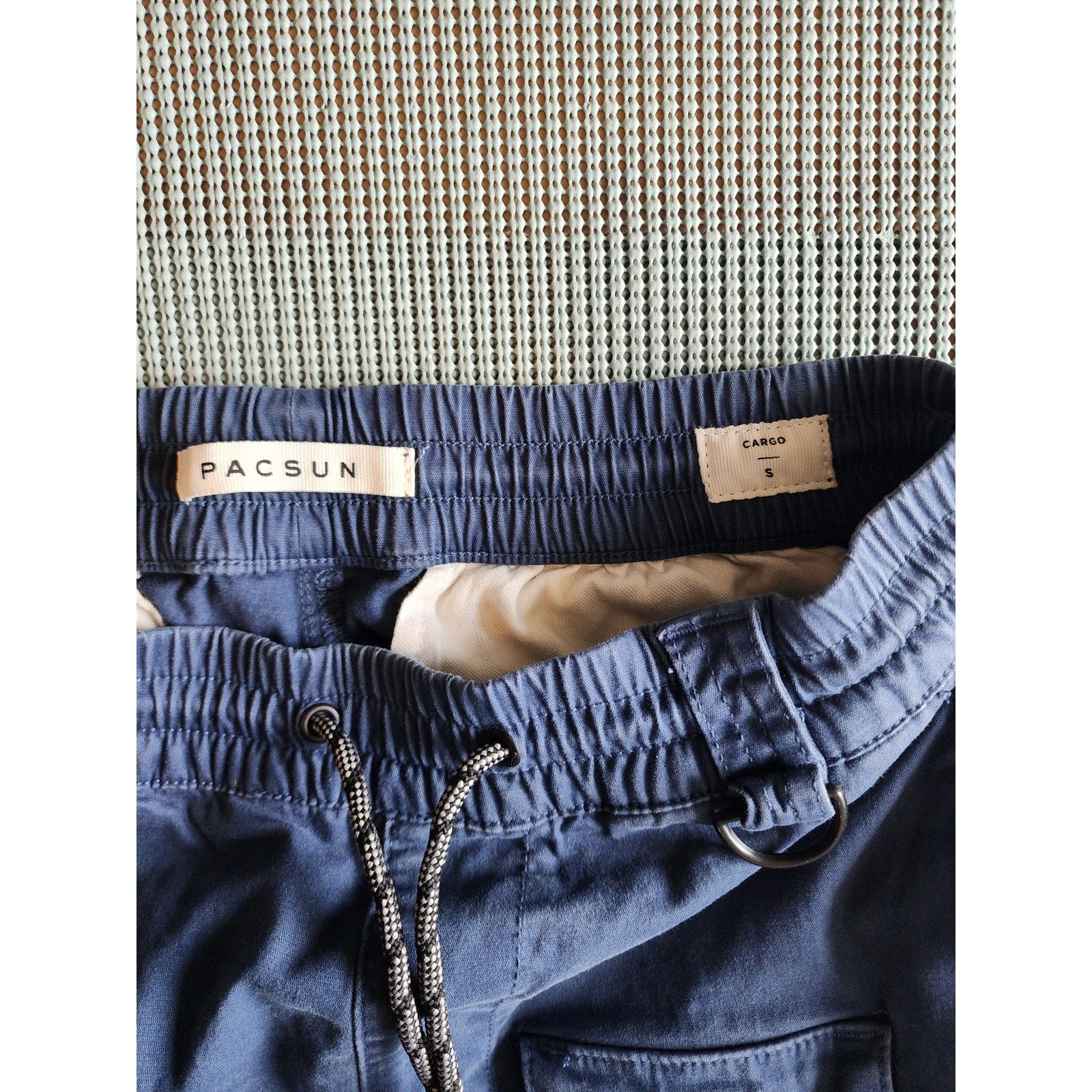 Pacsun PacSun Men's Small Blue Cargo Pants 29x28 Size US 29 - 3 Thumbnail