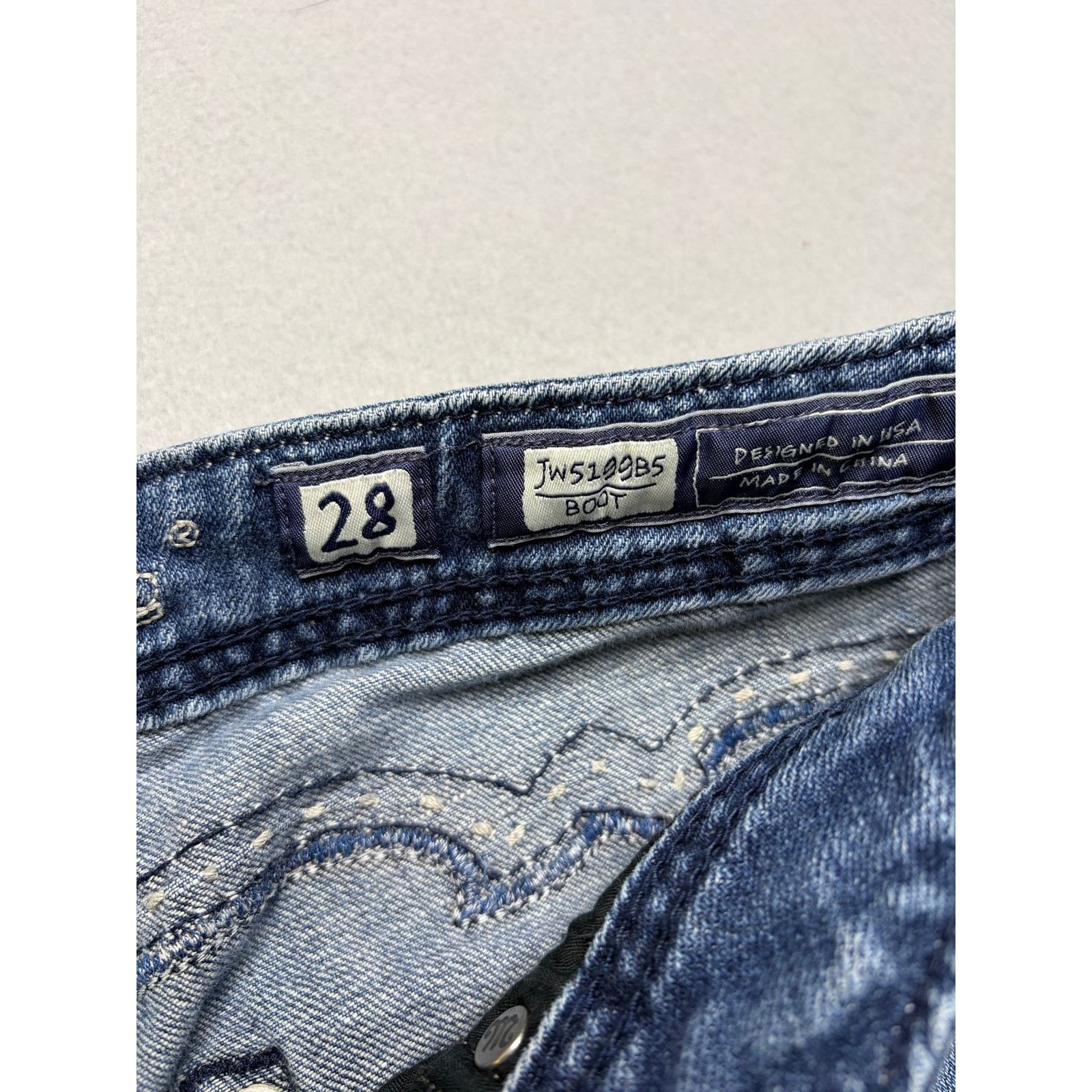 Miss Me Y2K Miss Me Bootcut Jeans Women’s Size 28 Distress Flare Size 28" / US 6 / IT 42 - 10 Thumbnail
