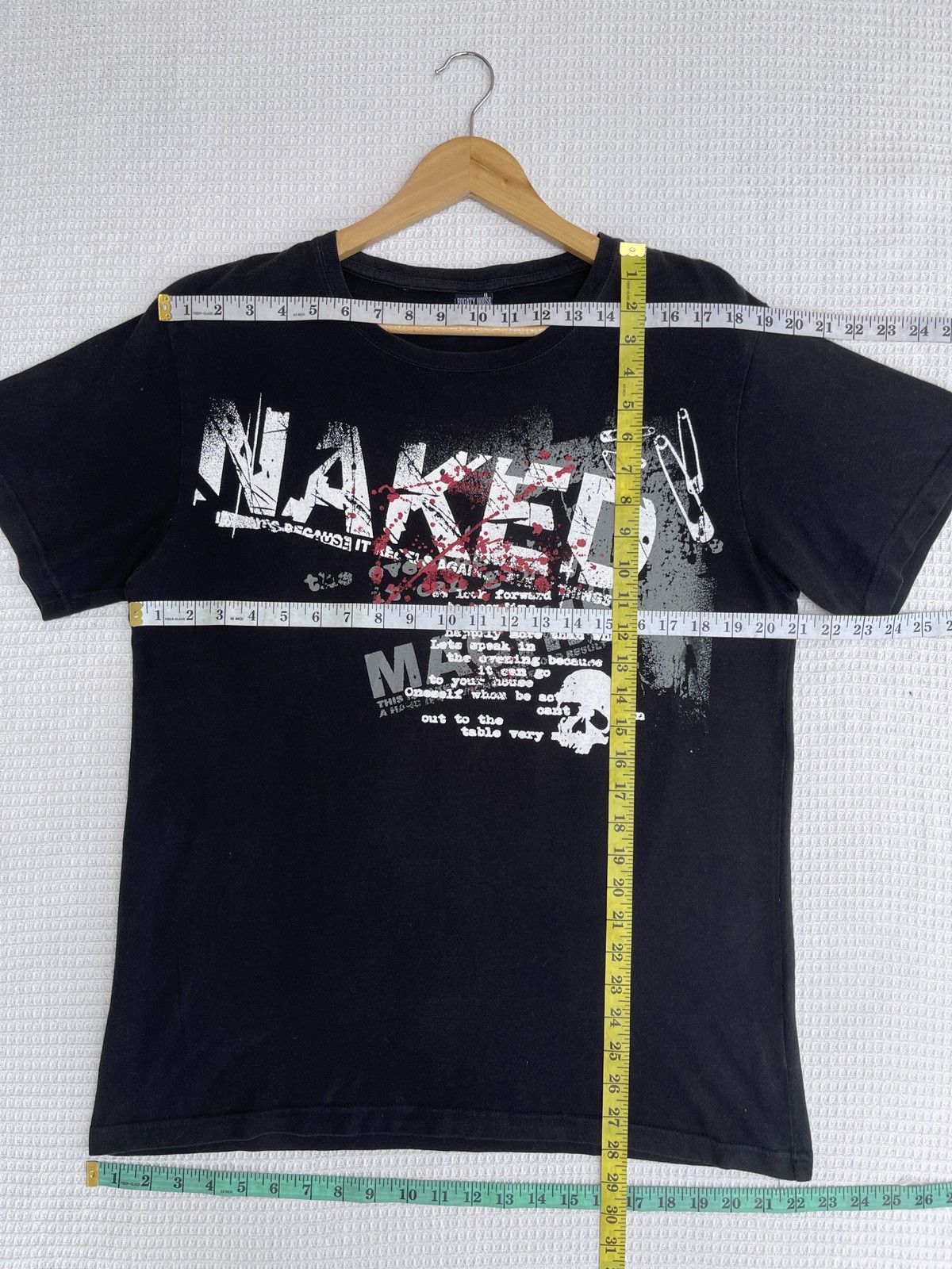 If Six Was Nine Last Drop🔥Rare🔥Japanese NAKED Seditionaries Punk T Shirt Size US L / EU 52-54 / 3 - 11 Thumbnail