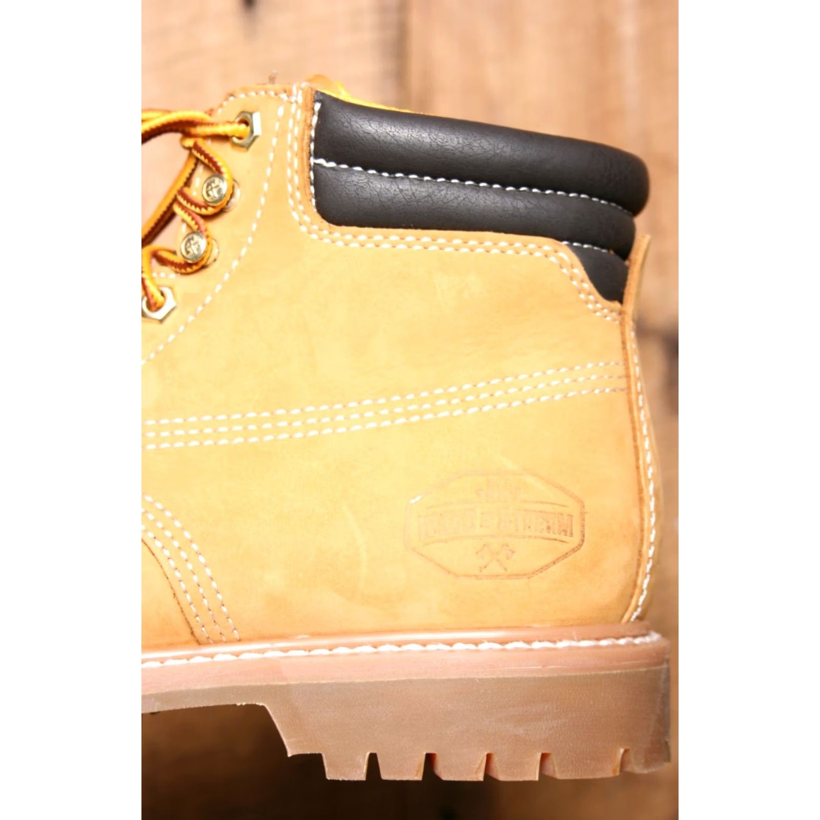Vintage VINTAGE? No. (Cannot infer vintage) Wood N' Stream Legacy Tan Nubuck Waterproof Work Boots Women's 8M Size US 8 / IT 38 - 7 Thumbnail