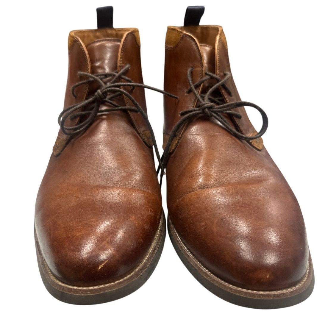 Florsheim Uptown Plain Toe Chukka Boot Brown Suede 12M