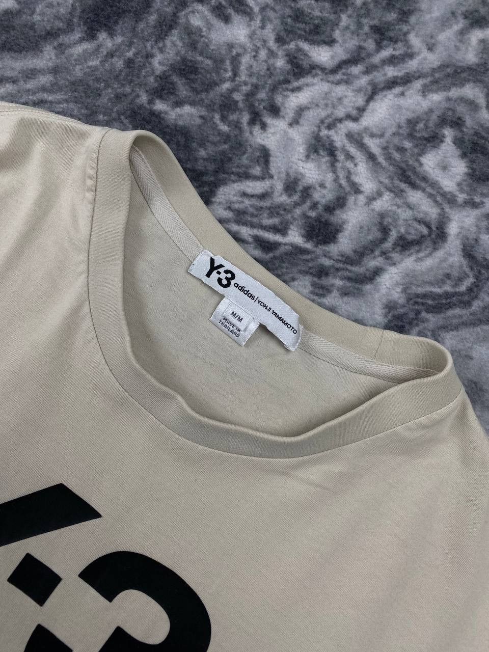 Yohji Yamamoto Adidas Y-3 Big Logo Long Sleeve Size US M / EU 48-50 / 2 - 7 Thumbnail