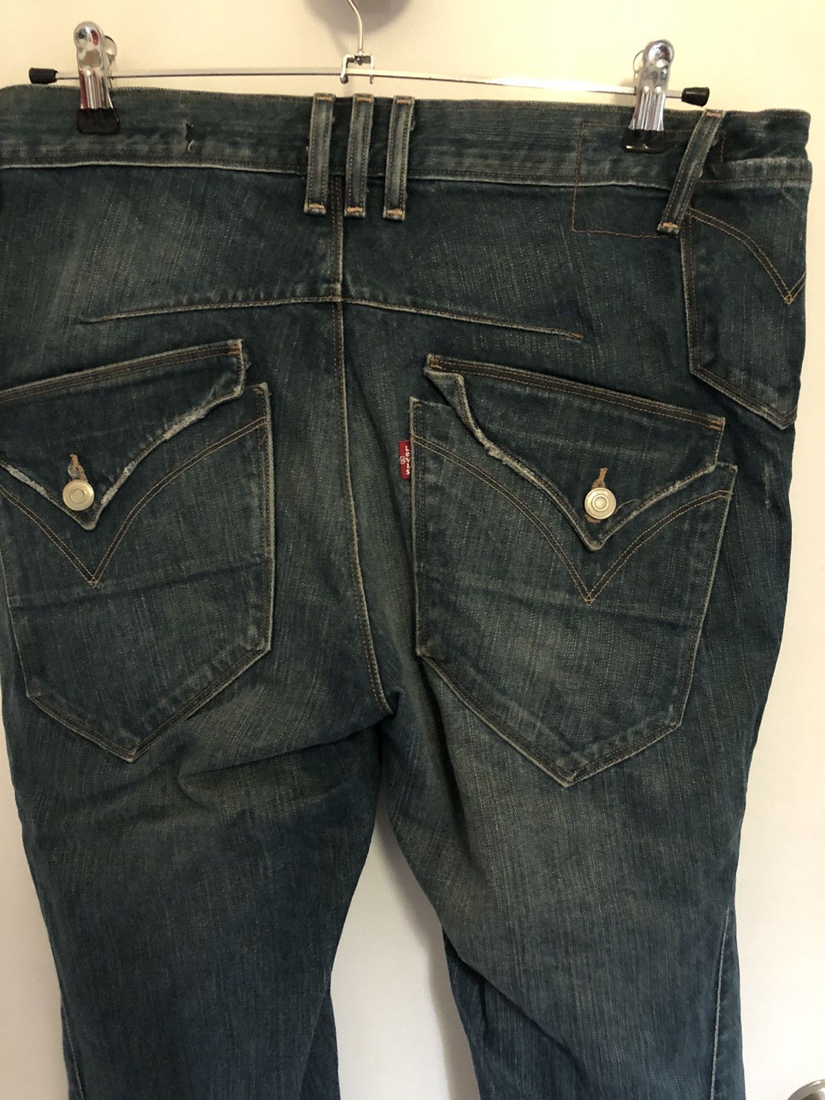 Levi's × Vintage Levi’s Flared Engineered Jeans Size US 34 / EU 50 - 11 Thumbnail