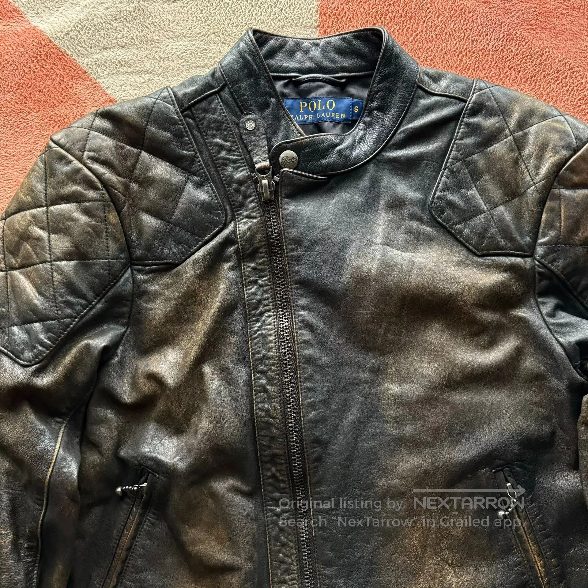 Polo Ralph Lauren Ralph Lauren 2015 J100 Leather Jacket. Size US S / EU 44-46 / 1 - 4 Thumbnail