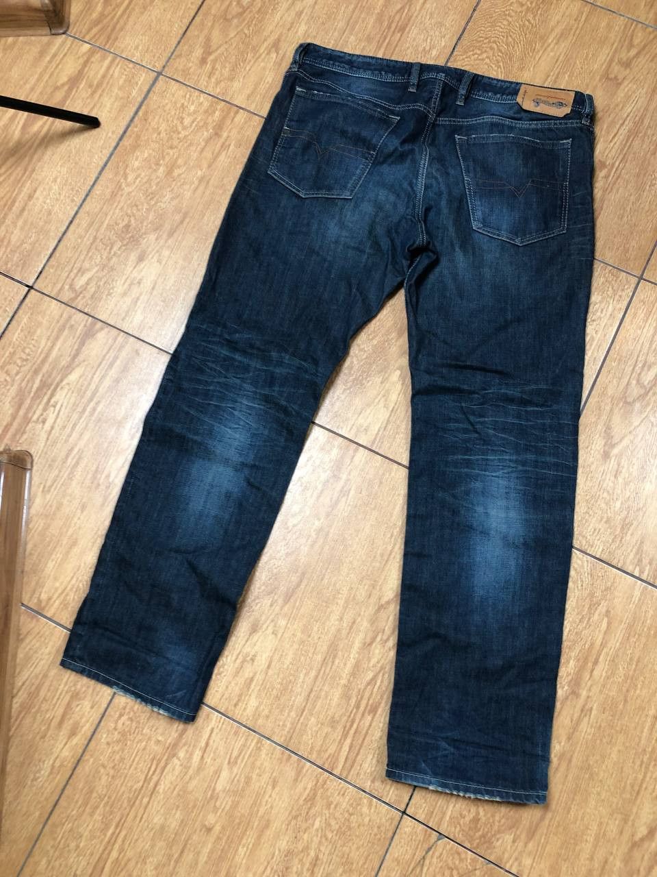 Diesel Crazy Crash Dirty Baggy Faded Jean Japan Avant Garde Style Size US 36 / EU 52 - 7 Thumbnail